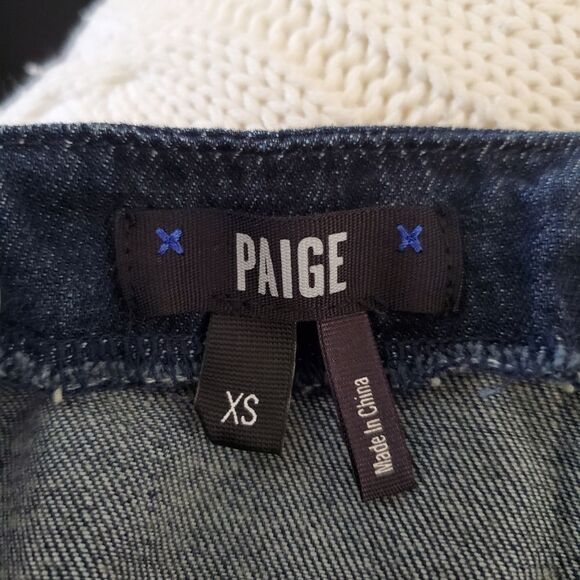 PAIGE Emma Denim Jumpsuit size XS. Excellent, gently worn condition - Picture 13 of 15